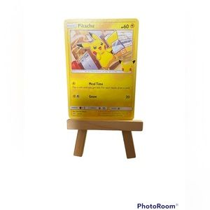 Pikachu - 25/25 - 25th Anniversary Non-Holo Promo McDonald's Pokemon NM